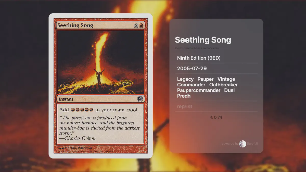 MTG Card Display App